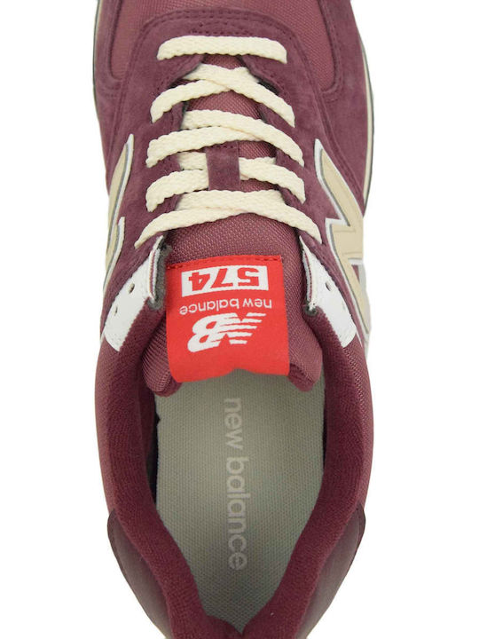 574 Sneakers Burgundy