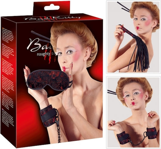 You2Toys Bad Kitty Asia Erotic Set BDSM Kit Black 3τμχ
