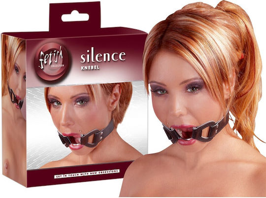 You2Toys Φίμωτρο Fetish Collection Silence Knebel σε Μαύρο Χρώμα
