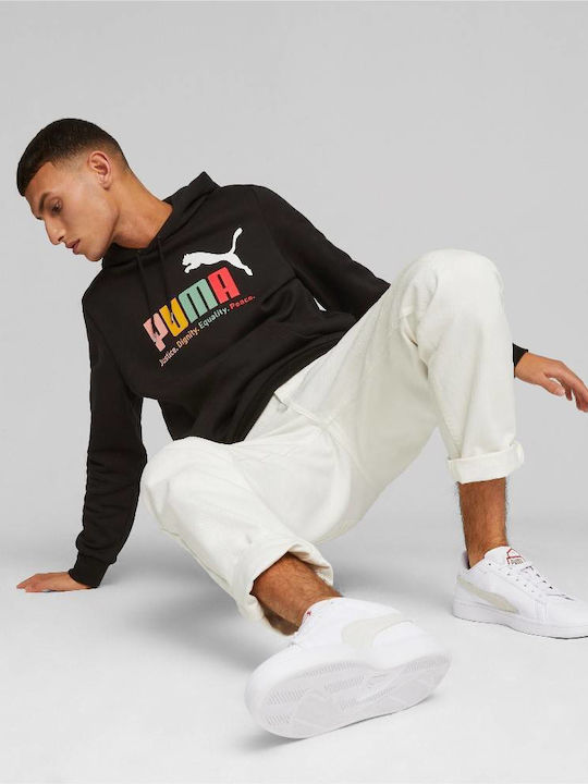 ESS+ Multicolour Hoodie Sweatshirt