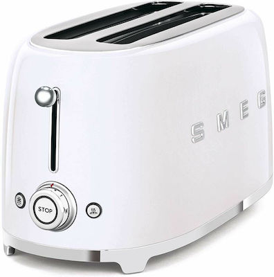 Smeg Toaster 2 Schlitze 1500W Weiß