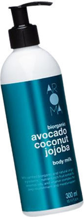 Aroma Avocado, Coconut & Jojoba Feuchtigkeitsspendende Lotion Körperpflege für Alle Hauttypen 300ml