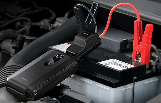 Baseus Super Energy Air Portable Car Battery Jump Starter 10000mAh with USB / Φακό / Power Bank 12V