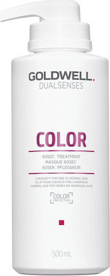 Goldwell Dualsenses Color 60sec Treatment Μάσκα Μαλλιών για Επανόρθωση 500ml