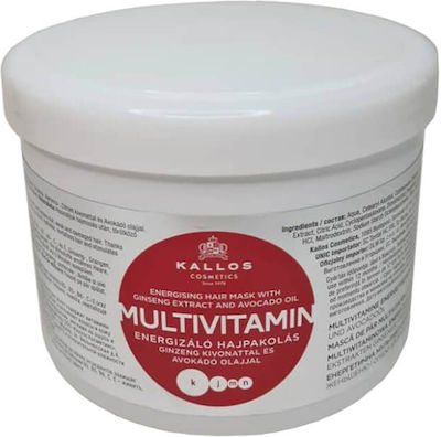 Kallos Multivitamin Haarmaske für Reparatur 500ml