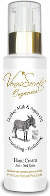 Venus Secrets Donkey Milk & Argan Moisturizing Hand & Nail Cream 100ml