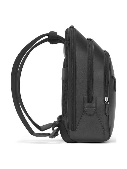 Sartorial De piele Geantă de damă Rucsac Neagră