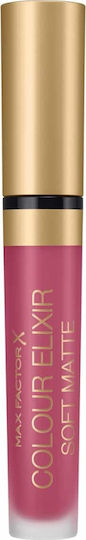 Max Factor Colour Elixir Soft Matte Liquid Lipstick Matte 020 Blush Peony 4ml