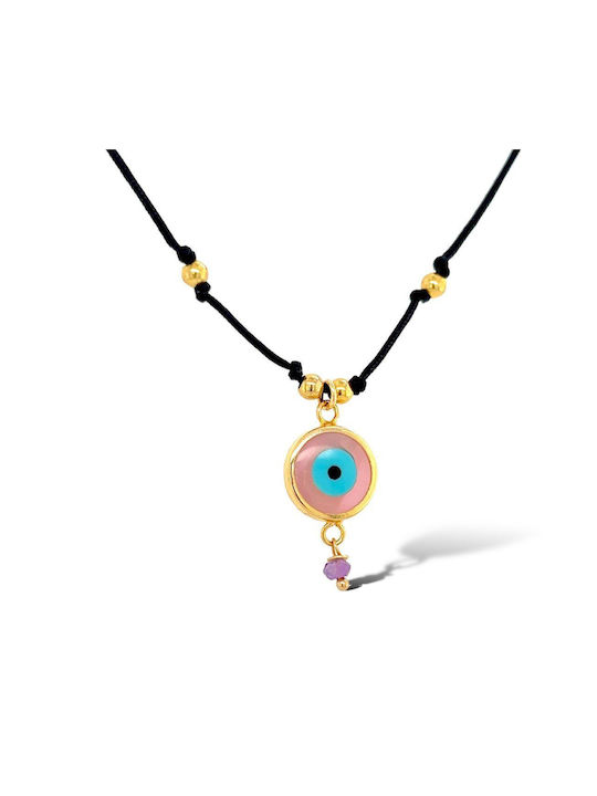 Xryseio Necklace Eye from Gold 14K