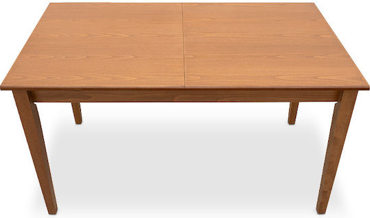 Adare Erweiterbarer Esstisch mit 4 Stühlen 140(+40)×78cm