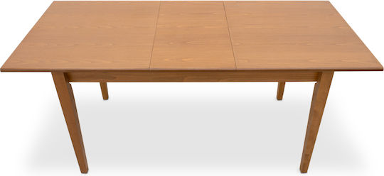 Masă Bucătărie Adare-Francis Extensibilă cu 4 Scaune 140(+40)x78cm