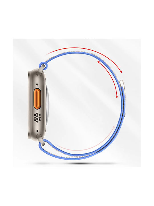 Sonique Armband Stoff Marineblau (Apple Watch 42/44/45mm)