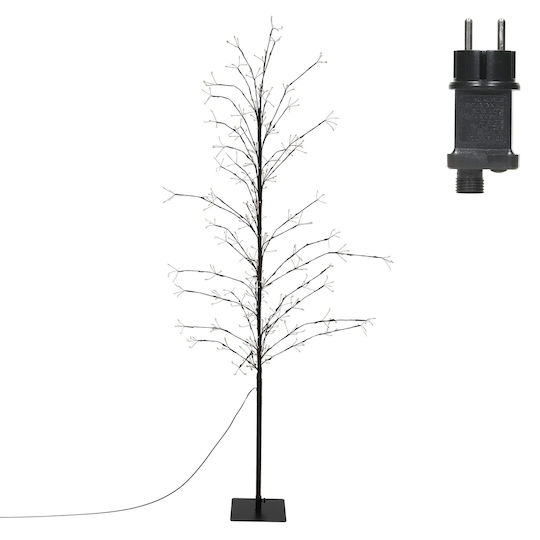 Illuminated Christmas Decorative Black Tree Illuminated Christmas Decorative Black Tree