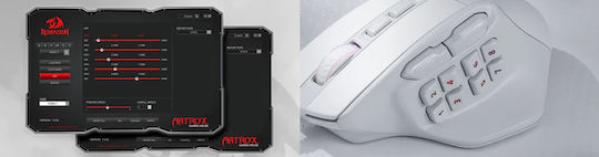 Redragon Aatrox M811 RGB Gaming Ποντίκι 12400 DPI Μαύρο
