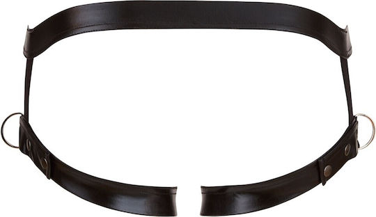 Svenjoyment Underwear Wetlook Belt with Cock Ring Black