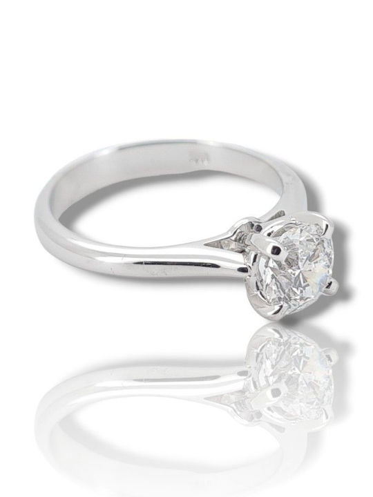 Mentzos Single Stone with Diamond