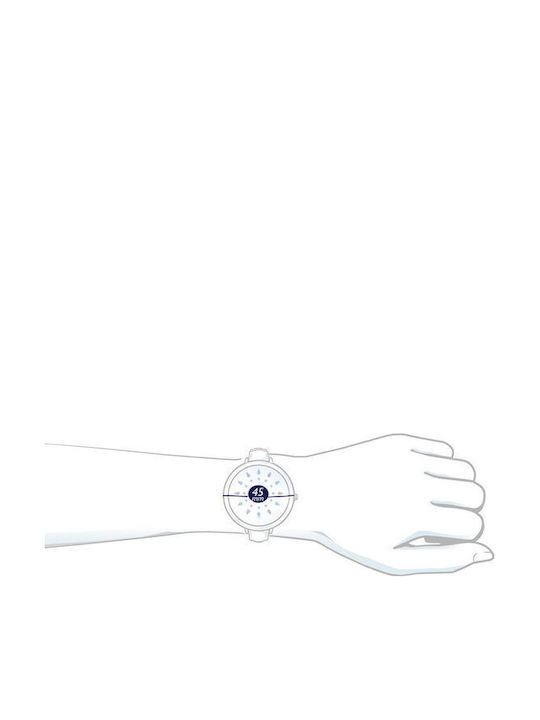 Sergio Tacchini Dual Time Uhr Batterie mit Metallarmband Sergio Tacchini Dual Time Uhr Batterie mit Metallarmband