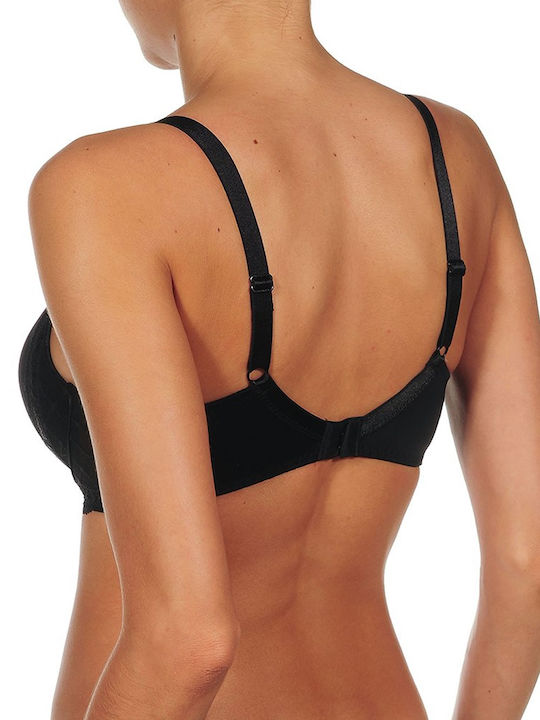 Creaciones Selene Minimizer Minimizer Bra with Light Padding Underwire Black