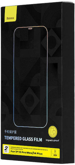 Baseus 0.4мм Закалено стъкло (iPhone 13 Pro Max)