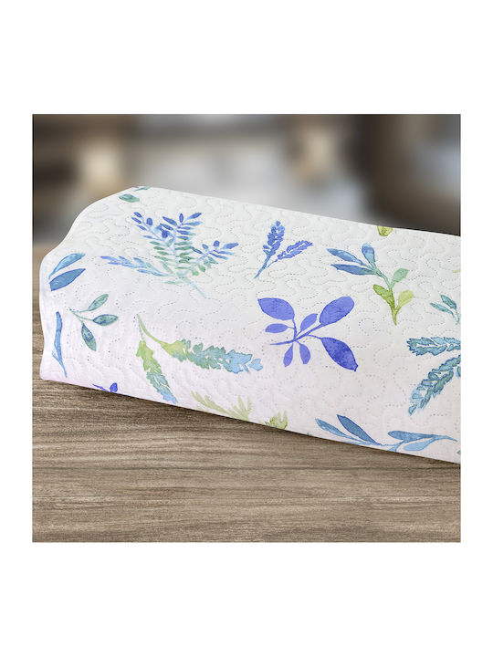 Lino Home Liscie Κουβερλί Υπέρδιπλο από Πολυεστέρα White 220x240cm