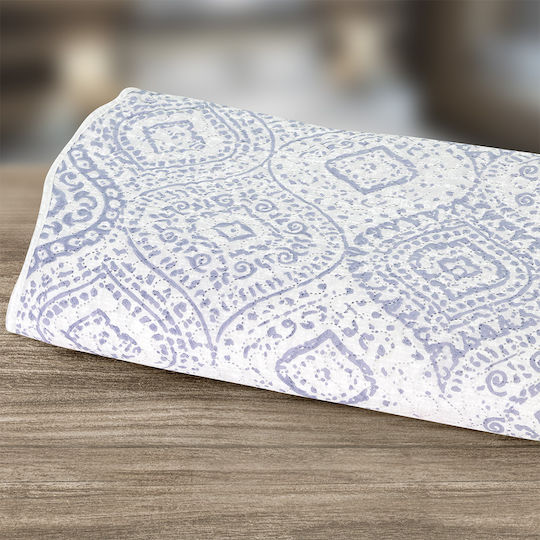 Lino Home Sery Покривало Кингсайз от Полиестер White-grey 220x240см