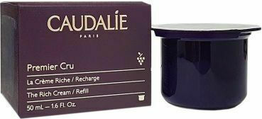 Caudalie Premier Cru La Creme Refill Rich 24ωρη Κρέμα Προσώπου για Ενυδάτωση, Αντιγήρανση & Σύσφιξη με Υαλουρονικό Οξύ & Ceramides 50ml