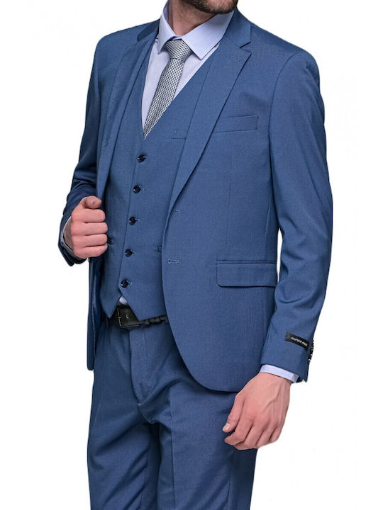 Sommer Herrenanzug Blau
