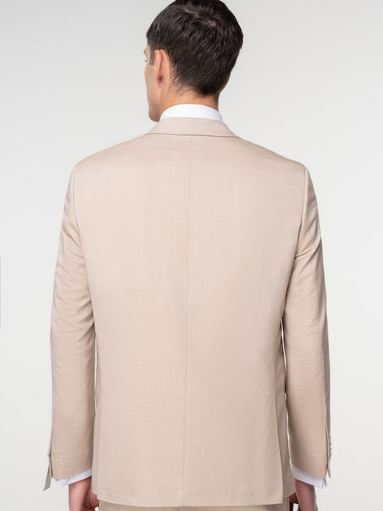 Men's Winter Suit Beige