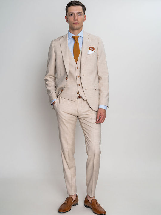 Guy Laroche Herrenanzug Beige