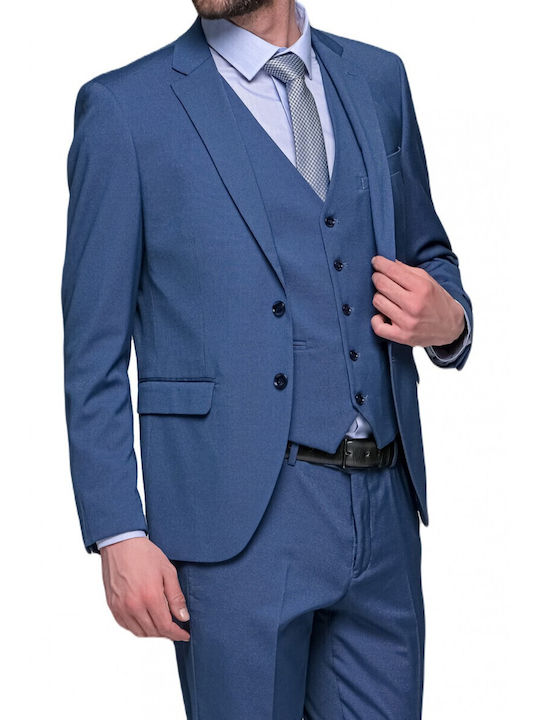 Sommer Herrenanzug Blau