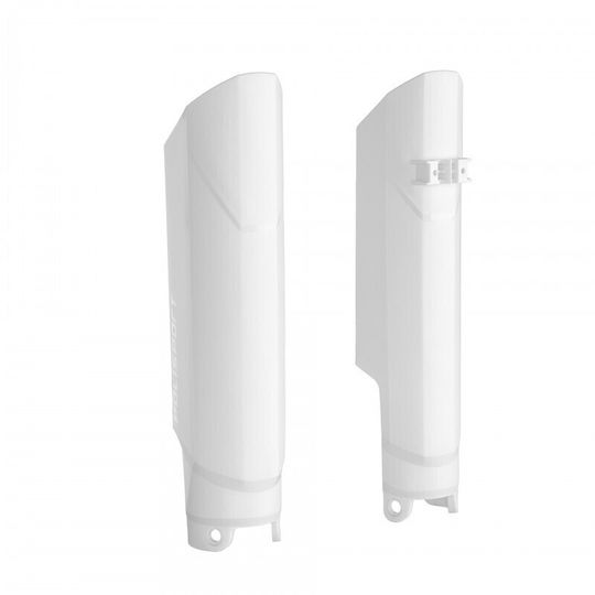 Polisport Motorcycle Front Suspension Protectors White