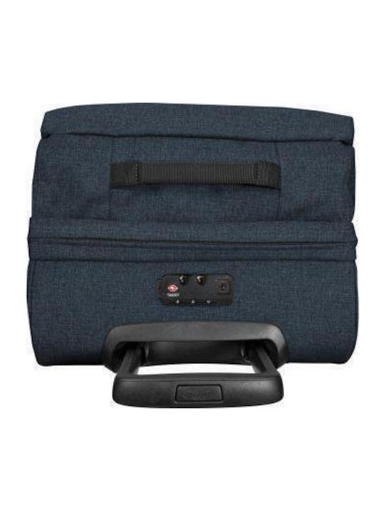Eastpak Tranverz S Cabin Fabric Suitcase Triple Denim with 2 Wheels Height 51cm
