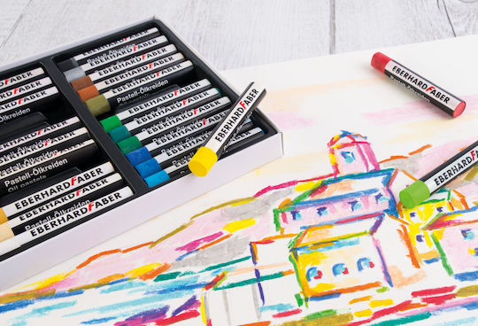 Eberhard Faber Pasteluri uleioase 24uleioase 522024