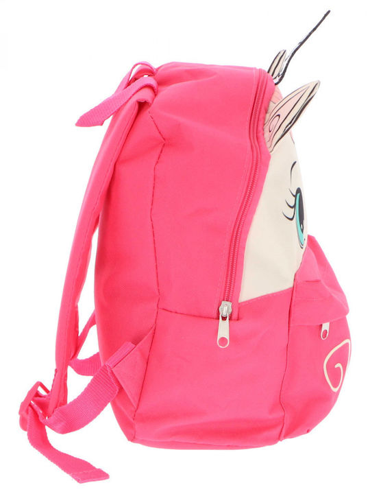 Cerda Unicorn Heart School Bag Backpack Elementary, Elementary in Pink color