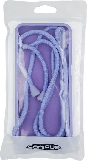 Sonique CarryHang Back Cover Silicone 0.5mm with Strap Lilac (Xiaomi RedMi A1, Xiaomi RedMi A2)