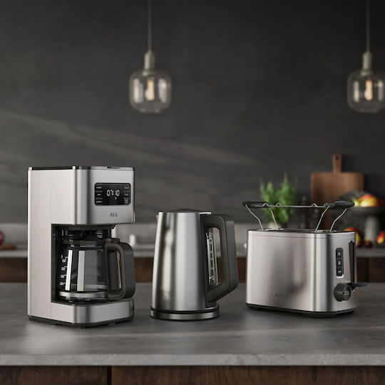 AEG Филтър кафе машина 1000W Silver