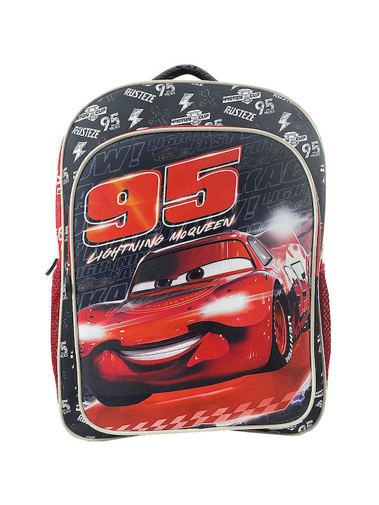 Disney Cars School Bag Backpack Elementary, Elementary in Red color