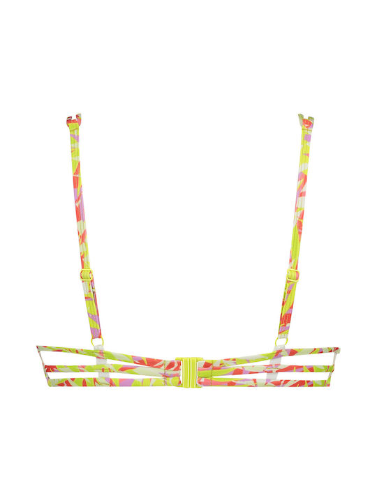 Padded Bikini Bra Green