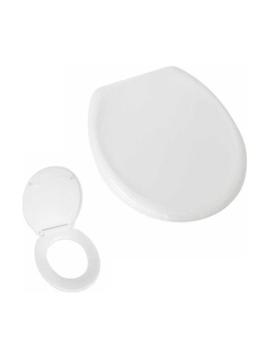 Duroplast Capac WC din plastic 44.5x38cm Alb