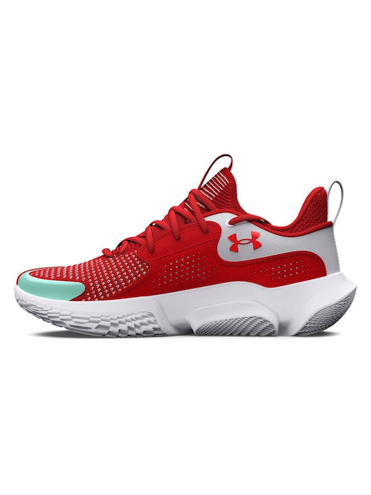 Flow Futr X 3 Low Basketball Shoes Red