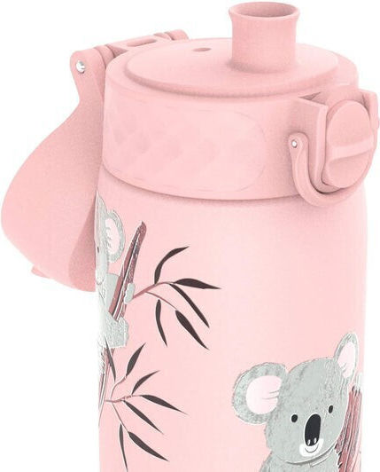 Ion8 Koala Παιδικό Παγούρι Θερμός Πλαστικό Non Spill Ροζ 500ml