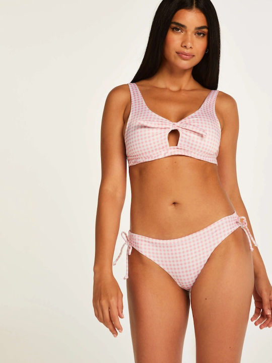 Bikini Slip with Laces Pink