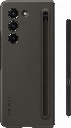Samsung Slim Case with Pen & Travel Adapter Книга Пластмаса Черен (Galaxy Z Fold5)