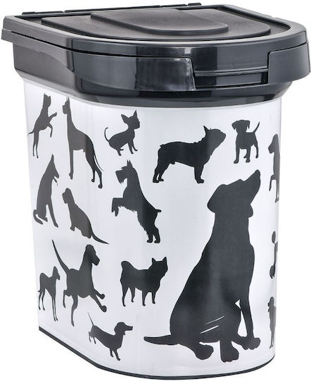 Plastic Food Storage Container for Dog 33lt in White Color 1pcs