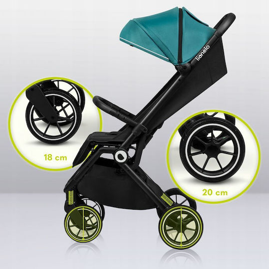 Lionelo Emerald Baby Stroller Suitable from 6+ Months Green 10kg