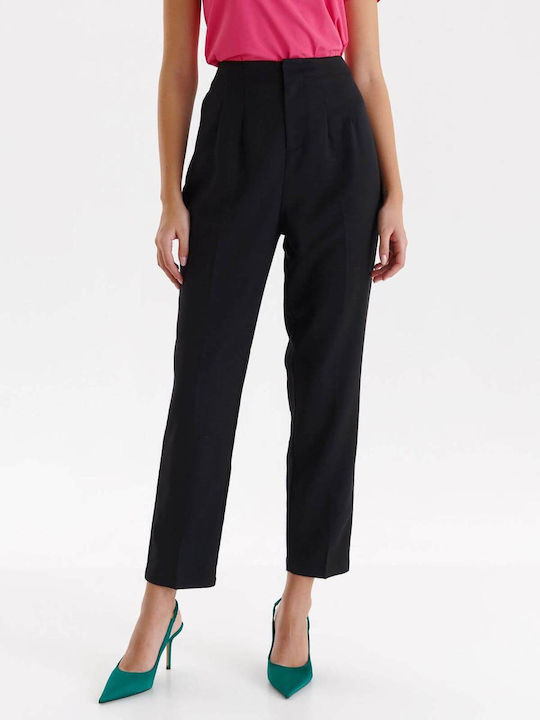 Make your image Women's Fabric Trousers Black