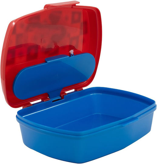 Gim Spiderman Plastik Kinder Lebensmittelbehälter Spiderman Rot