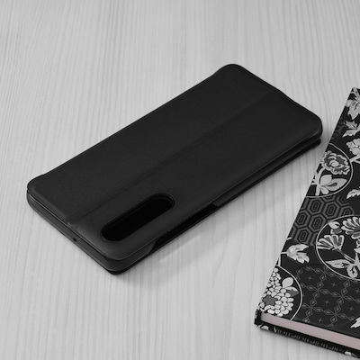 Techsuit eFold Book Synthetic Black (Huawei P30)