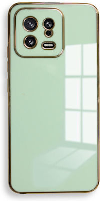 Bodycell Gold Plated Coperta din spate Silicon Mint Green (Xiaomi 13) BG-00092