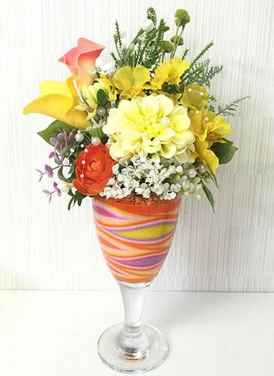 Decorative Stone for DIY Crafts Orange